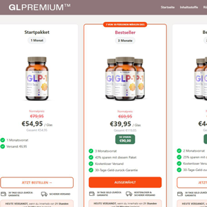 GLPremium GLP-1 [DE,AT,CH,FR,SE,IT,FI,DK,BE] (Social,Banner,Native,Push,SEO,Search,Brand Bidding) - CPA