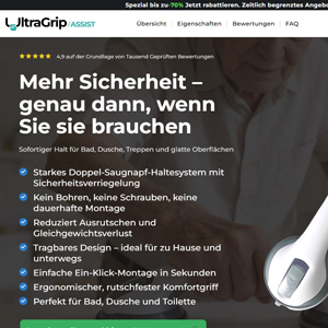 UltraGrip Assist [DE,AT] (Social,Banner,Native,Push,SEO,Search,Brand Bidding) - CPA