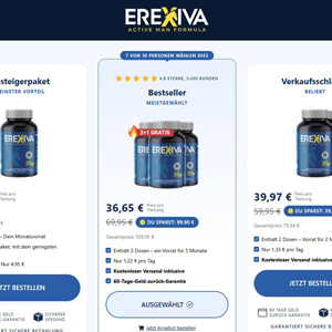 Erexiva ME - DTC [DE,AT,CH,FR,NL,BE,DK,SE,NO,FI,UK,ES,IT] (Banner,Native,Social,Search,SEO,Brand Bidding) - CPA 