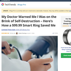 iRingo Pro Smart Ring Tracker - Advertorial [INTL] (Social,Banner,Native,Push,SEO,Search,Brand Bidding) - CPA