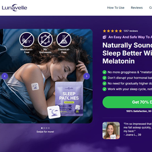Lunavelle Sleep Patches - Product Page [INTL] (Social,Banner,Native,Push,SEO,Search) - CPA {No BrandBidding} 