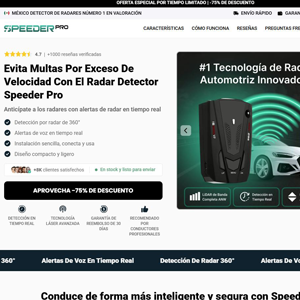 SpeederPro Radar Detector [LATAM] (Social,Banner,Native,Push,SEO,Search,Brand Bidding) - CPA