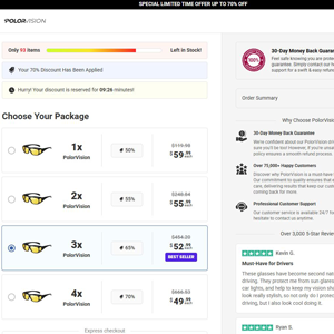 PolorVision Driving Glasses - DTC [INTL] (Social,Banner,Native,Push,SEO,Search,Brand Bidding) - CPA