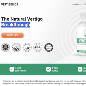 Vertigenics Vertigo Breakthrough - TSL & VSL [US,CA,UK,IE,AU,NZ] (Native,Social,SEO,Search,Banner) - CPA {No BrandBidding} 