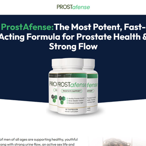 ProstAfense [INTL] (Native,Social,SEO,Search,Banner) - CPA {No BrandBidding}