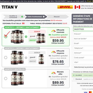 TiTAN V ME Capsules French [CA] (Banner,Native,Social,Search,SEO,PPC,Push,Brand Bidding,Shopping) - CPA