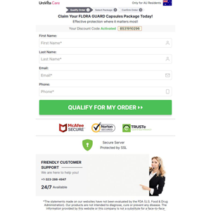 UroVita Care Capsules [AU] (Banner,Native,Social,Search,SEO,PPC,Push,Brand Bidding,Shopping) - CPA