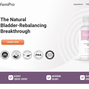 FemiPro Bladder Contorl [US,CA,AU,UK,NZ,IE] (Native,Social,SEO,Search,Banner) - CPA {No BrandBidding} 