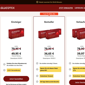 Glucotex Blood - DTC [Multi-GEO] (Social,Banner,Native,Push,SEO,Search,Brand Bidding) - CPA
