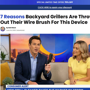 GrillWizz Grill Cleaner - Advertorial [INTL] (Social,Banner,Native,Push,SEO,Search,Brand Bidding) - CPA
