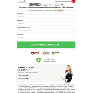 GlucoLife+ Blood Sugar Support [PR] (Banner,Native,Social,Search,SEO,PPC,Push,Brand Bidding,Shopping) - CPA