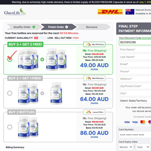 GlucoLife+ Blood Pressure [AU] (Banner,Native,Social,Search,SEO,PPC,Push,Brand Bidding,Shopping) - CPA 