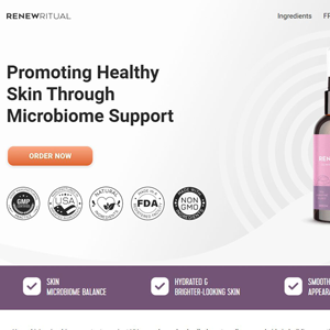 RenewRitual Microbiome Support [US,CA,AU,UK,NZ,IE] (Native,Social,SEO,Search,Banner) - CPA {No BrandBidding} 