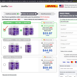 UroVita Care Capsules Spanish [US] (Banner,Native,Social,Search,SEO,PPC,Push,Brand Bidding,Shopping) - CPA