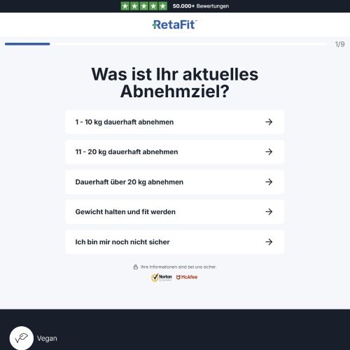 Retafit - Diet - Quiz Page [Multi-GEO] (Banner,Native,Social,Search,SEO,Brand Bidding) - CPA