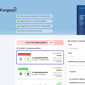 Fungexin Fungus Removal - DTC [Multi-GEO] (Social,Banner,Native,Push,SEO,Search,Brand Bidding) - CPA
