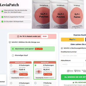 LeviaPatch GLP1 Patch - DTC [Multi-GEO] (Social,Banner,Native,Push,SEO,Search,Brand Bidding) - CPA