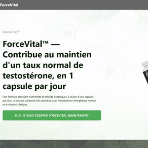 ! HOT - ForceVital ME [FR,LU,BE] (Social,Banner,Native,Push,SEO,Search,Brand Bidding) - CPA