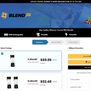 Blendit Blender - DTC [US,UK,AU,DE,AT] (Social,Banner,Native,Push,SEO,Search,Brand Bidding) - CPA