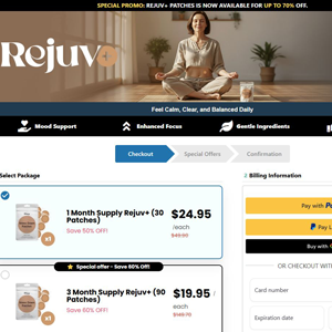 Rejuv+ Patches - DTC [US,UK,AU] (Social,Banner,Native,Push,SEO,Search,Brand Bidding) - CPA