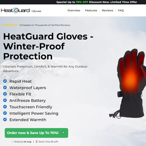 HeatGuard Gloves - Product Page [US,DE,AT,FR] (Social,Banner,Native,Push,SEO,Search,Brand Bidding) - CPA