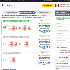Arthryon Heat Relief Cream [MX] (Banner,Native,Social,Search,SEO,PPC,Push,Brand Bidding,Shopping) - CPA
