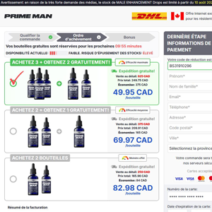 PRIME MAN Drops French [CA] (Banner,Native,Social,Search,SEO,PPC,Push,Brand Bidding,Shopping) - CPA