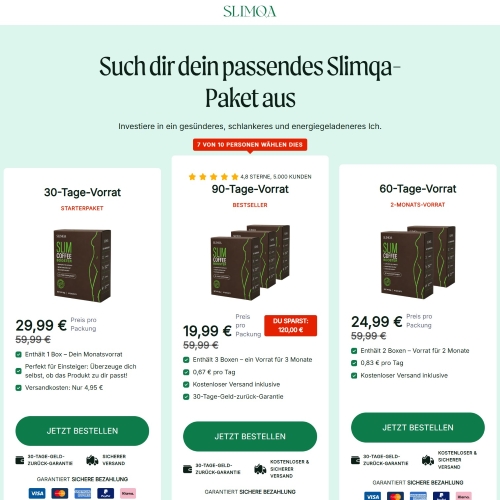 Slimqa Slim Coffee Booster Diet - DTC [Multi-GEO] (Banner,Native,Social,Search,SEO,Brand Bidding) - CPA