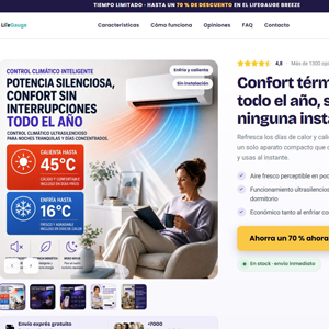 LG Breeze [ES] (Banner,Native,Social,Search,SEO,Brand Bidding) - CPA 