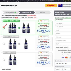 PRIME MAN Drops [AU] (Banner,Native,Social,Search,SEO,PPC,Push,Brand Bidding,Shopping) - CPA 