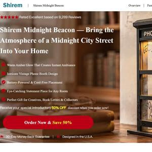Shirem Midnight Beacon [INTL] (Social,Banner,Native,Push,SEO,Search,Brand Bidding) - CPA