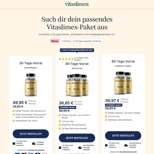 Vitaslimex - DTC [Multi-GEO] (Banner,Native,Social,Search,SEO,Brand Bidding) - CPA
