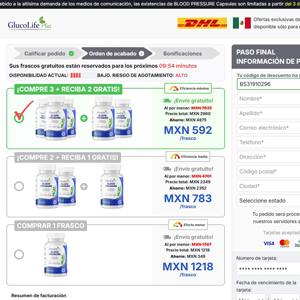 GlucoLife+ Blood Pressure [MX] (Banner,Native,Social,Search,SEO,PPC,Push,Brand Bidding,Shopping) - CPA