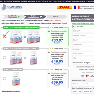 Silen Sense Calm Ears Tinnitus Remedy [FR] (Banner,Native,Social,Search,SEO,PPC,Push,Brand Bidding,Shopping) - CPA