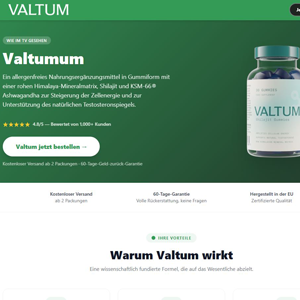 Valtum Testosterone - Product Page [Multi-GEO] (Social,Banner,Native,Push,SEO,Search,Brand Bidding) - CPA