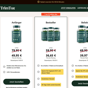 TrimTox Digestion - DTC [Multi-GEO] (Social,Banner,Native,Push,SEO,Search,Brand Bidding) - CPA