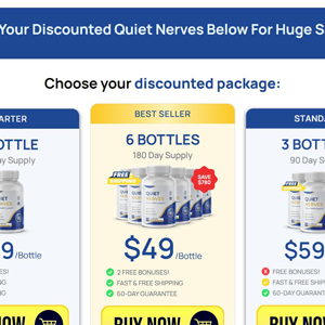 ! NEW OFFER - Quiet Nerves Nerve Health Support [US] (Native,Social,SEO,Search,Banner) - CPA {No BrandBidding}