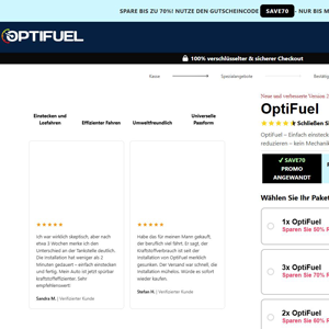 Optifuel Energy Saver - DTC [DE,IT,IE,ES] (Social,Banner,Native,Push,SEO,Search,Brand Bidding) - CPA