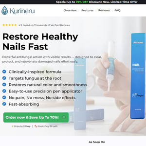 ! NEW OFFER - Kurineru Repair Pen - Product Page [US,UK,AU,DE,AT,FR,IE] (Social,Banner,Native,Push,SEO,Search,Brand Bidding) - CPA