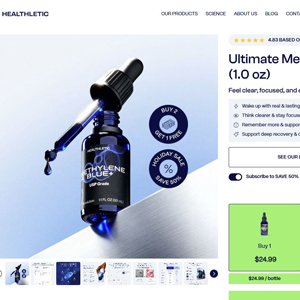 Methylene Blue+ Total Health [US] (Native,Social,SEO,Search,Banner) - CPA {No BrandBidding} 