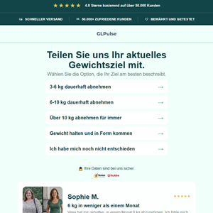 GL-Pulse Metabolic Balance - Quiz [Multi-GEO] (Social,Banner,Native,Push,SEO,Search) - CPA {No BrandBidding}
