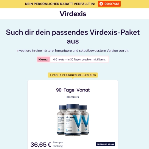 ! NEW OFFER - Virdexis ME - Bottle DTC [Multi-GEO] (Banner,Native,Social,Search,SEO,Brand Bidding) - CPA