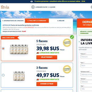 Fitvia Diet - DTC [US,CA] (Social,Banner,Native,Push,SEO,Search,Brand Bidding) - CPA  