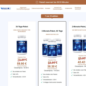 Virex Diet - DTC [Multi-GEO] (Social,Banner,Native,Push,SEO,Search) - CPA {No BrandBidding}