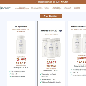 Alphanerv Nerve Support V5 - DTC [Multi-GEO] (Social,Banner,Native,Push,SEO,Search) - CPA {No BrandBidding}