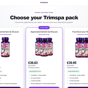 TrimSpa Diet - DTC [GB,IE] (Social,Banner,Native,Push,SEO,Search,Brand Bidding) - CPA  