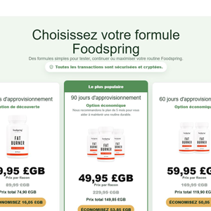 FoodSpring Diet - DTC [GB] (Social,Banner,Native,Push,SEO,Search,Brand Bidding) - CPA  