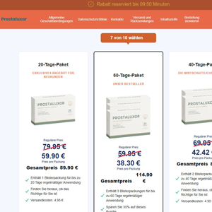 Prostatite Prostaluxor V6 - DTC [Multi-GEO] (Social,Banner,Native,Push,SEO,Search) - CPA {No BrandBidding}
