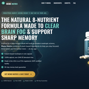 Memo Matrix - DTC [US] (Native,Social,SEO,Search,Banner) - CPA {No BrandBidding} 