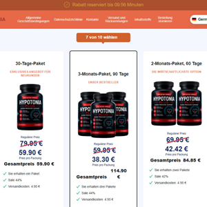 Hypotonia Blood Pressure V5 - DTC [Multi-GEO] (Social,Banner,Native,Push,SEO,Search) - CPA {No BrandBidding}